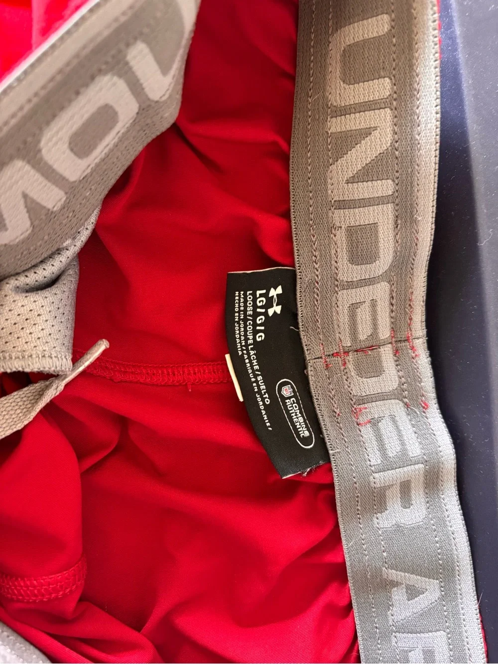 Under Armour 49ers Shorts with Team Patch